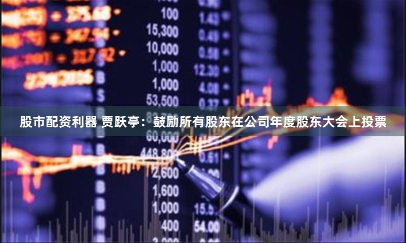 股市配资利器 贾跃亭：鼓励所有股东在公司年度股东大会上投票